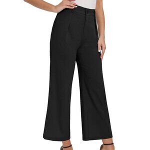 NWOT Women's Slim Cropped Stretch Casual Pants with Pockets - Size: X-Small